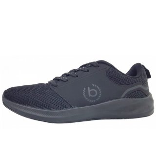 Bugatti Takka sportlicher Schnürer in 1010 black/ black