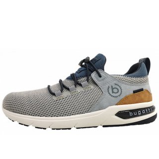 Bugatti Numbis Slipper in beige/dk grey 5211