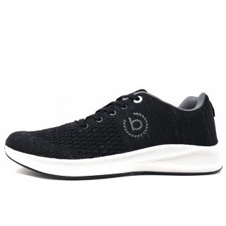 Bugatti Sneaker in 1011 black/dark grey