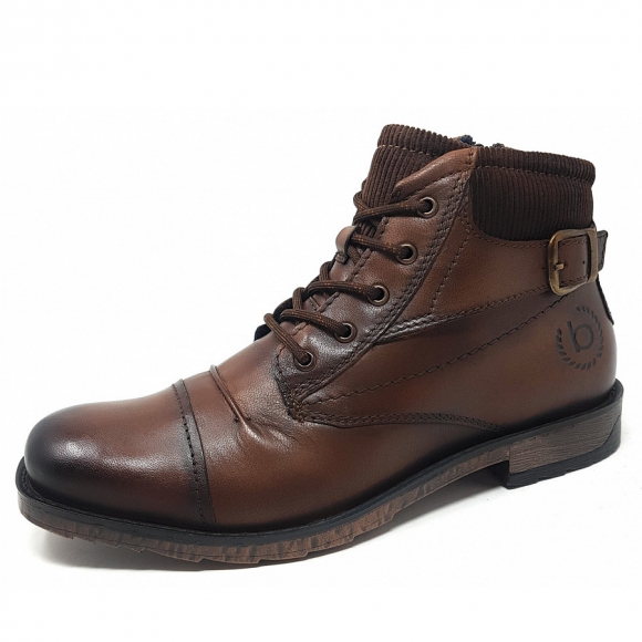 Bugatti City Saturino Schnürstiefel in 6000 braun