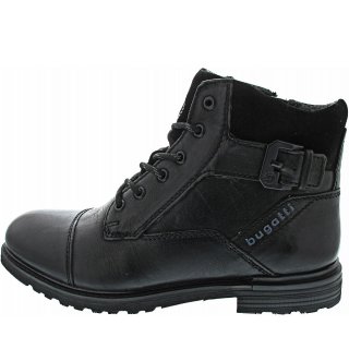 Bugatti Schnürstiefel in black