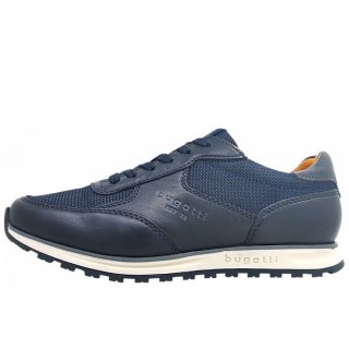 Bugatti Cirino sportlicher Schnürer in dk blue 4141