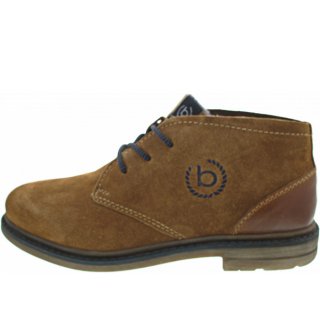 Bugatti ZARO Schnürstiefelette in COGNAC