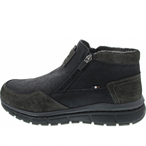 Bugatti Sonic Exko Stiefelette in black-dark grey