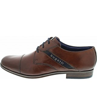 Bugatti Leagro Business Schuh in cognac