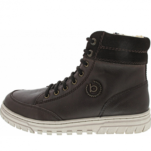 Bugatti Hendrix Schnürstiefel in dark brown
