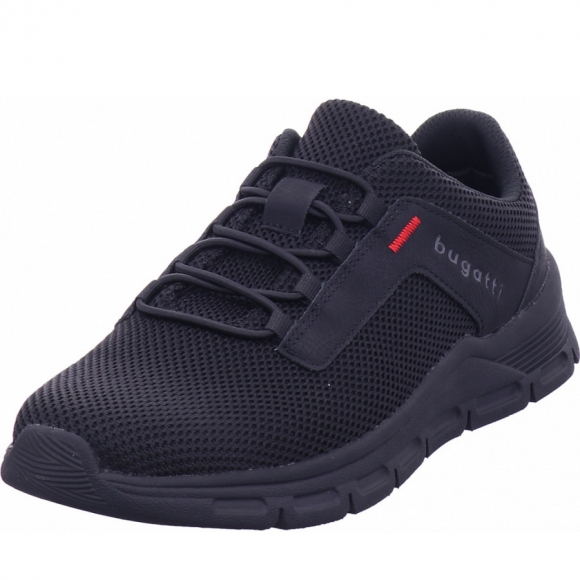 Bugatti Slipper in schwarz