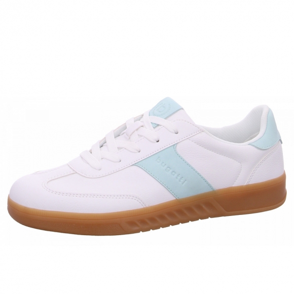 Bugatti Woman Sneaker in 2072 white lt.green