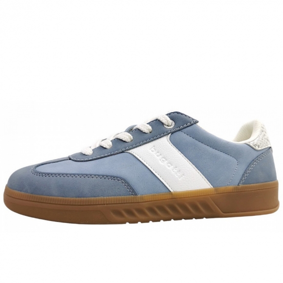 Bugatti Woman Alison Evo sportlicher Schnürer in lt. blue/white 4220