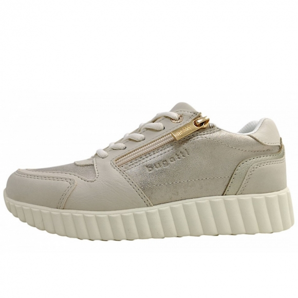 Bugatti Woman Carini Schnürer in 5290 beige / metallics
