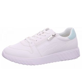 Bugatti Woman Sneaker in 2072 white green