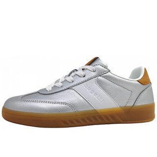Bugatti Woman Alison Evo sportlicher Schnürer in 1363 silver / cognac