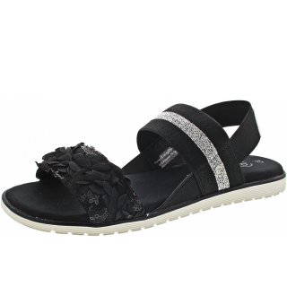 Bugatti Woman JOLEEN Sandalette in BLACK / SILVER