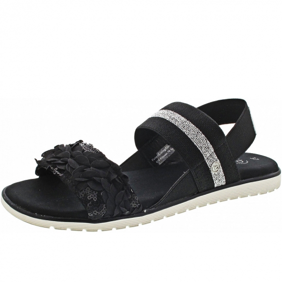 Bugatti Woman JOLEEN Sandalette in BLACK / SILVER