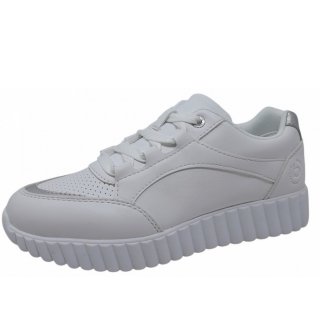 Bugatti Woman CARINI Sneaker in 2013 white silver