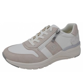 Bugatti Woman Gilly Comfort Sneaker in white rose