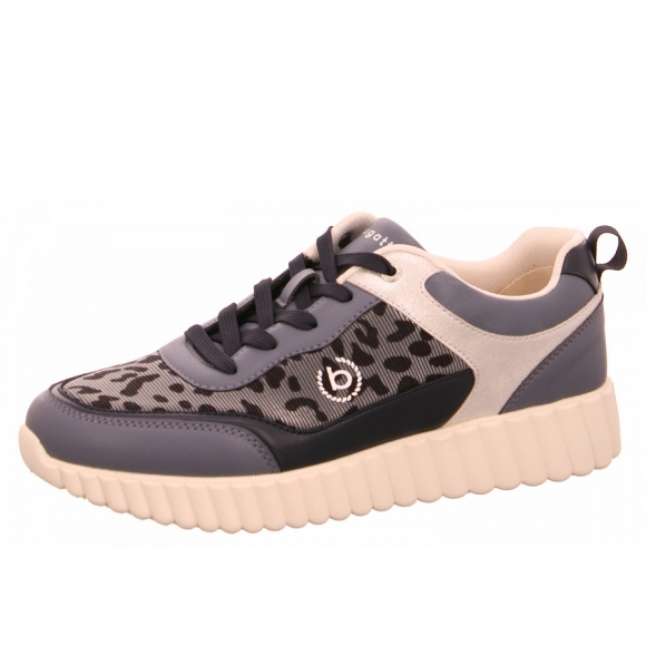 Bugatti Woman Carini Sneaker in 8240 animal print blue